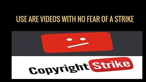 USE OUR VIDEOS WITHOUT FEAR OF A STRIKE ON YOUTUBE