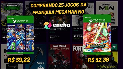 Comprando 25 Jogos da Franquia Megaman para o Xbox no Eneba Como Comprar em 2 Regiões diferentes