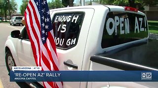 'Re-open AZ' rally at State Capitol