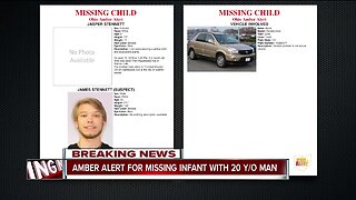 Amber Alert issued for 2-month-old with 20-year-old male suspect