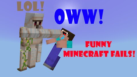 Funny Minecraft fails!