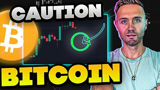 BITCOIN On Crash Course: ONE WARNING Sign Of POSSIBLE DIP!
