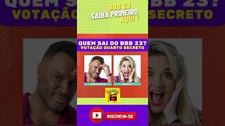 QUEM SAI DO BBB 23 HOJE #corta #bbb23 #bbb