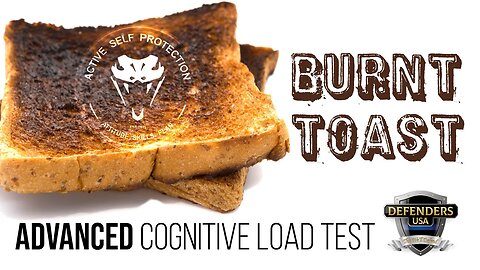Active Self Protection Advanced Cognitive Load Test | Burnt Toast | Shot by Adam Winch