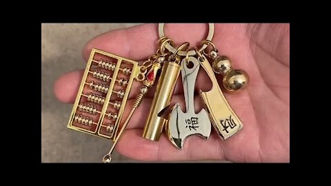 Wow! Stainless Steel Noose Key Chain 😱😱😱 macrame keychain diy key holder keychains leather work