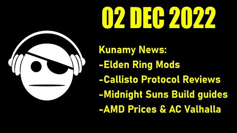 Gaming News | Elden Ring mod | Callisto Protocol Review | Midnight suns builds | 02 DEC 2022