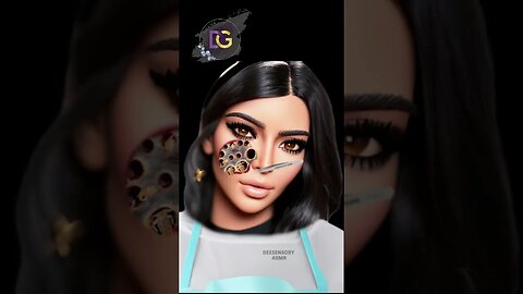 ASMR: #Shorts Face Bad Skin Kimmy K [Ewwww!] 3D Animation Ants Eating Your Face?🤨