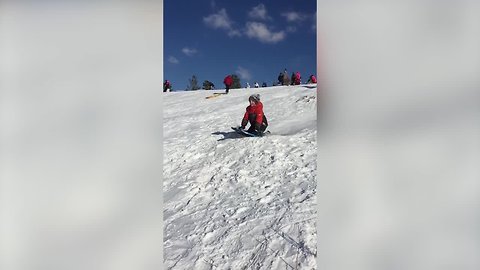 When Sledding Goes Downhill