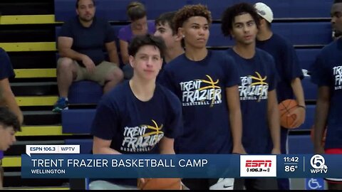 Trent Frazier hosts first basketball camp