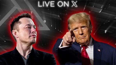 Elon Musk And Donald Trump Interview On X