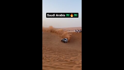 drifting at desert