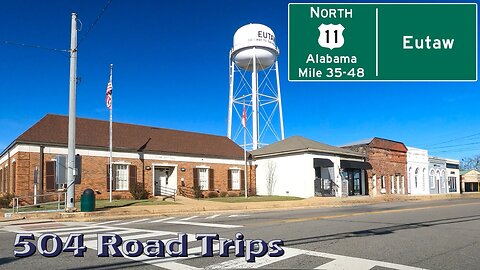 Road Trip #873 - US-11 N - Alabama Mile 35-48 - Eutaw