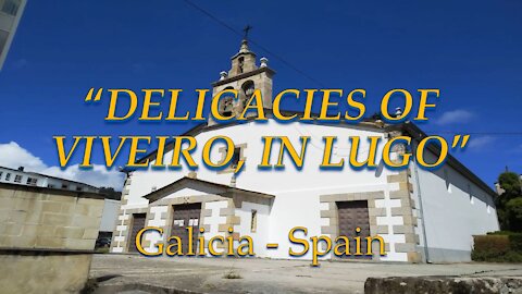 Delicacies in Viveiro, Lugo in Galicia, Spain