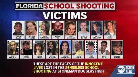 These are the 17 victims of the Florida school shooting