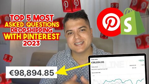 5 Most Asked Questions Dropshipping & Pinterest Ads *2023*