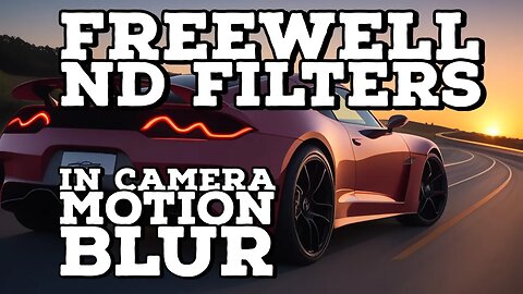 Give Your GoPro Organic In Camera Motion Blur With Freewell ND Filters