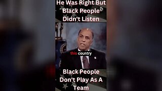 |NEWS| When A Black Leaders Speaks Black People Don't Listen