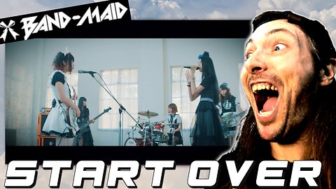 BAND-MAID / start over | Music Video REACTION!!