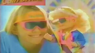 Crazy 90's Toy Commercial "California Roller Babies Doll" (1993) (Rollerblading Doll)