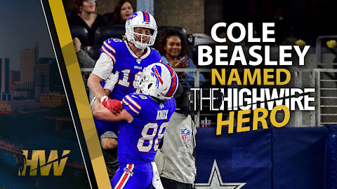 COLE BEASLEY NAMED THE HIGHWIRE HERO