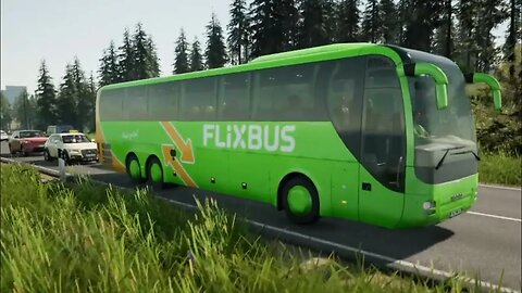 Fernbus Simulator Man Lions Coach Bus Gameplay