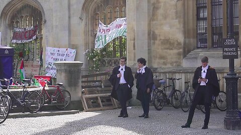 June in Cambridge: Declaration of the Rights of the River Cam Part 5 and pro Gaza protest