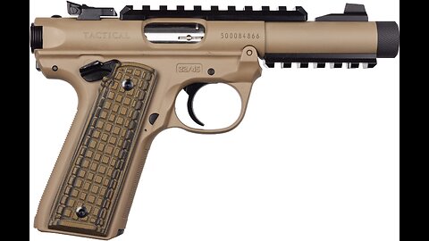 RUGER MARK IV 22/45 TACTICAL 22 LR 4.4'' 10-RD PISTOL