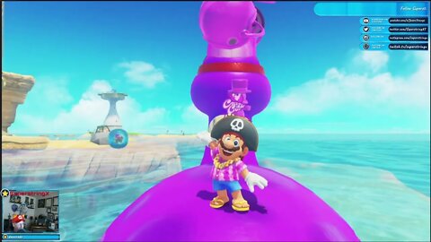 Super Mario Odyssey: Seaside Kingdom Playthrough
