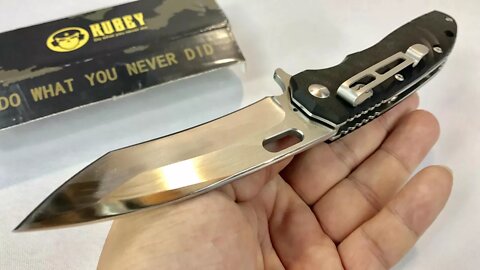 KUBEY 4 1/3 inch Flipper Assisted Folding Knife with G10 Handle Review