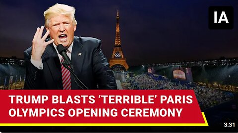 Trump Rips 'Last Supper' Segment Of Paris Olympics Opening Ceremony | 'I'm Open-minded But...'
