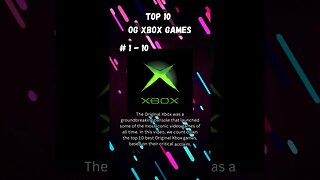 Top 10 Best Original Xbox Games of All Time #TopXboxGames