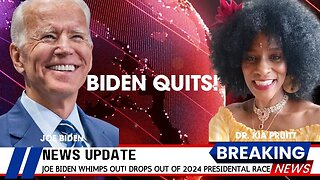 Breaking News! President Biden Pulls Out of the Presidential Race! The Trigger Has Been Pulled!