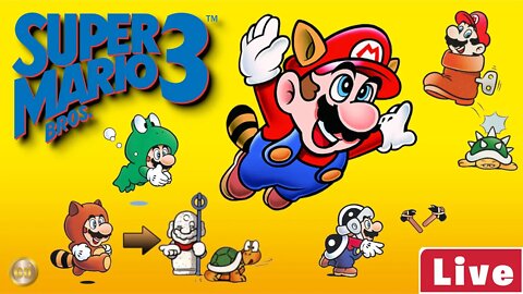 [🔴Live] Super Mario Bros 3 Longplay