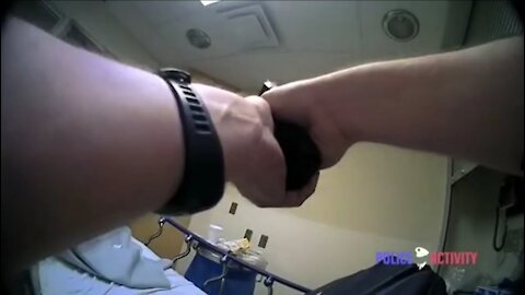 New Bodycam Footage Shows Police Shootout with Armed Suspect Inside a Hospital