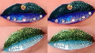 Creative Lips Makeup Art Ideas Tutorial Compilation