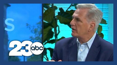 Kevin McCarthy shares his thoughts on Trump's legal issues