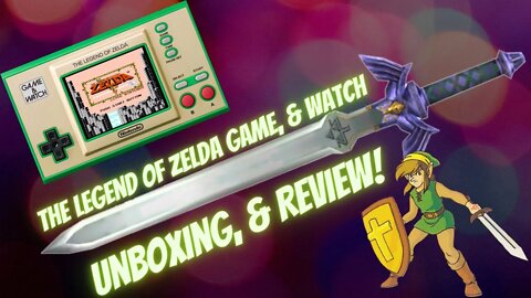 The Legend of Zelda Game and Watch UnBoxing, and Review | MicahSoft Gaming Reviews
