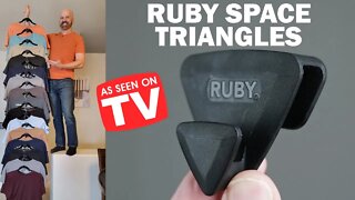 Do Ruby Space Triangles REALLY Save Closet Space? *As Seen on TV*