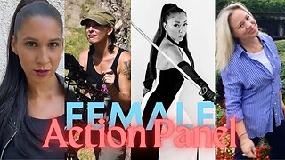 Women's stunt panel - Janell Smith, Danielle Golden, Nikkilette Wright, Kelly Riot, Tina Mckissick