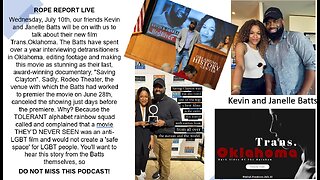 What? Documentary Kicked Out Of Local Theater; Kevin and Janelle Batts - ROPE Report LIVE