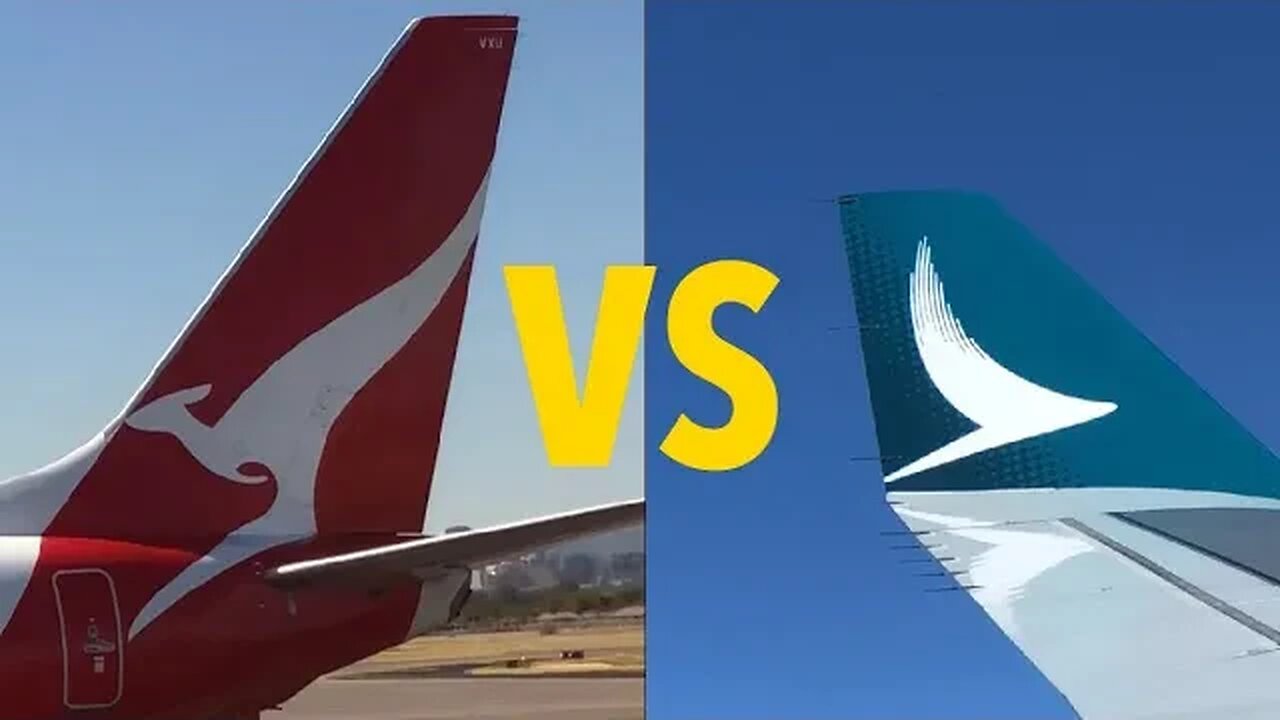 A330300 Economy Class Cathay Pacific VS. Qantas