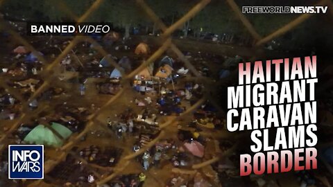 EXCLUSIVE FOOTAGE: Inside Giant Haitian Migrant Camp On Texas Border