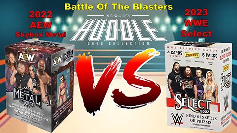 Battle Of The Blasters AEW Skybox Metal vs WWE Select Part 1. Who Will Be The Winner???