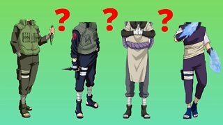 Adivinhe o Personagem de Naruto Pela Roupa - 15 Personagens de Naruto Shippuden - Quiz Naruto