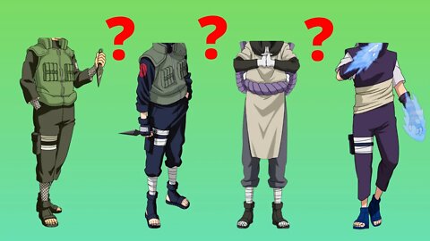 Adivinhe o Personagem de Naruto Pela Roupa - 15 Personagens de Naruto Shippuden - Quiz Naruto