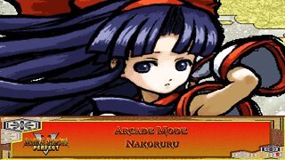 Samurai Shodown V: Perfect - Arcade Mode: Nakoruru