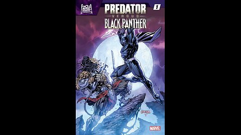predator vs black panther comic book coming soon!!!