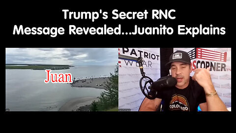 Juan O' Savin - Trump's Secret RNC Message Revealed - No One Sleeps = 7-24-24..