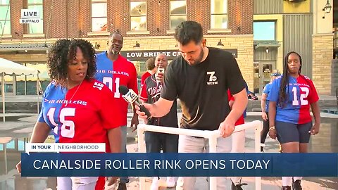 Canalside Roller Rink opens up for third year