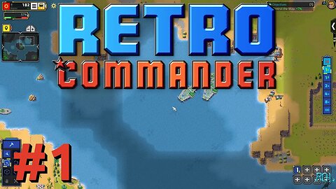 Retro Commander | 1v1 Normal AI | CompStomp Fun!